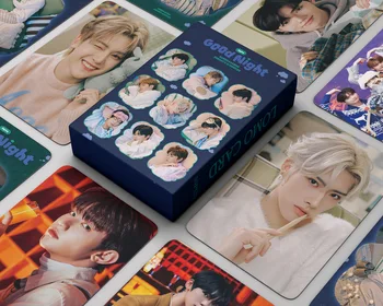 55шт фотокарточек Kpop ZB1 из нового альбома GOOD NIGHT Lomo Card, Поздравительная открытка сезона 2024, фото для печати в формате HD, подарки фанатам ZEROBASEONE