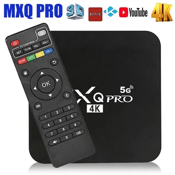 MXQ Pro Smart TV BOX Android Dual WiFi 2 ГБ ОЗУ 16 ГБ ПЗУ 3D медиаплеер Youtube телеприставка 4K Smart Tv Box Глобальная версия