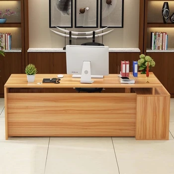Компьютерный Письменный Офисный стол, Выдвижные ящики, Стойка для приемов, Офисный стол для совещаний, верстак, Табла для декора, Современная мебель