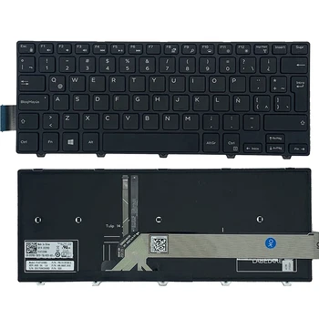 Новая клавиатура для ноутбука Dell Inspiron с латинской подсветкой 14 3441 3442 3443 3450 3459 3452 5442 5445 5447 5448 3465 7447 5457 5452 LA